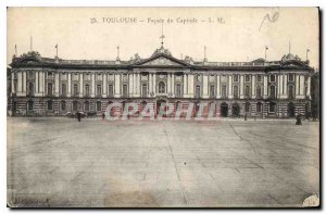 Postcard Old Toulouse Facade of the Capitol