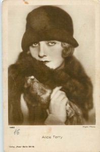 Cinema star film beauty actress postcard Alice Terry