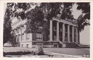 Oregon Eugene Administration Building University Of Oregon Real Photo RPPC