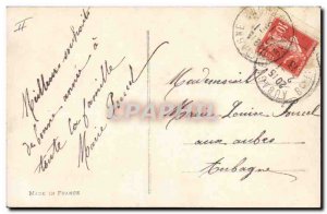 Old Postcard Fantasy Snowman Children