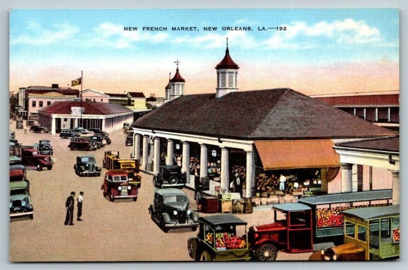 New Orleans  Louisiana  French Quarters    Postcard