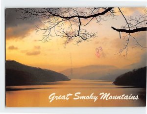 Postcard Fontana Lake, Great Smoky Mountains, North Carolina