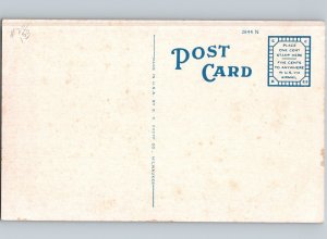 c1925 Talladega High School Alabama AL Postcard