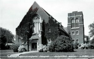 RPPC Postcard; United Presbyterian Church, Clarinda IA Page County LL Cook C1611