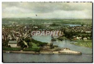 Old Postcard Koblenz Am Rhein Deutsches Eck