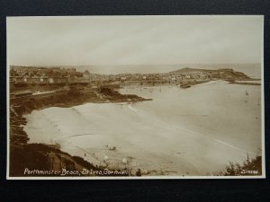 Cornwall ST. IVES Porthminster Beach c1920s RP Postcard by Kingsway