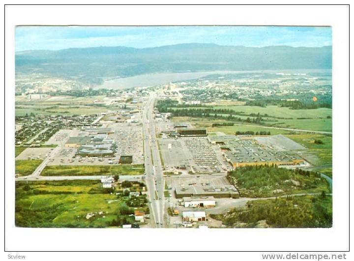 Chicoutimi, Metropole du Saguenay,  Quebec,  Canada,  PU_40-60s