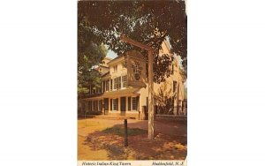 Historic Indian King Tavern Haddonfield, New Jersey Postcard