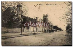 Postcard Old Establishment Reims Pommery