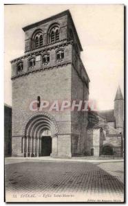 Old Postcard Epinal Eglise Saint Maurice