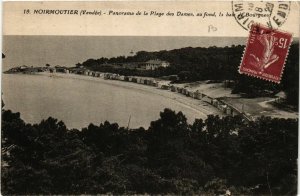 CPA ILE-de-NOIRMOUTIER - Panorama de la Plage des Dames (637283)