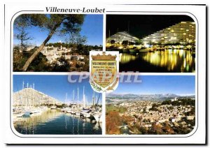 Modern Postcard Villeneuve Loubet