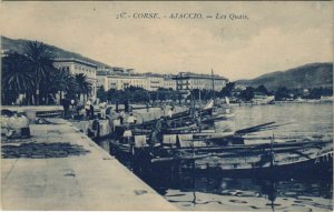 CPA Ajaccio Les Quais CORSICA (1077463)