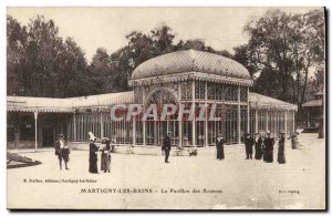 Old Postcard Martigny Les Bains Sources Pavilion