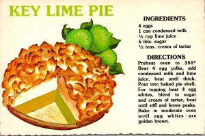 Recipe Card Key Lime Pie