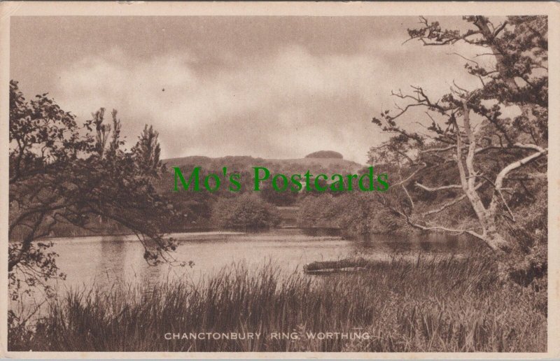 Sussex Postcard - Worthing, Chanctonbury Ring DC489