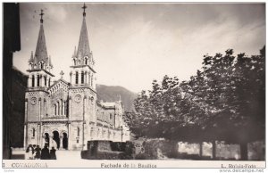 RP; COVADONGA, Fachada de la Basilica, Asturias, Spain, 00-10s