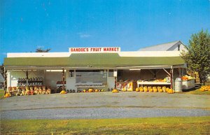 Sandoe's Fruit Market Biglerville, PA USA Roadside Gift Shops Writing on Back 