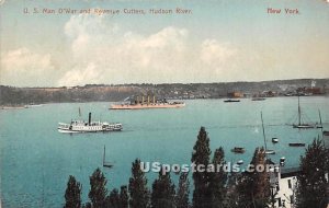 US Man O'War & Revenue Cuttres - Hudson RIver, New York NY  