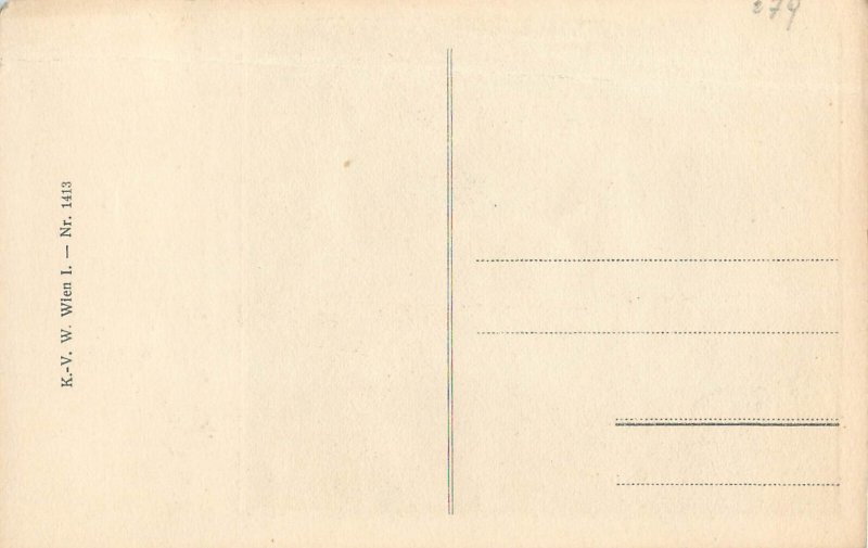 Fine art painting postcard Rubens - The Three Graces