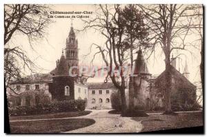 Old Postcard Châteauneuf-sur-Cher The Common Du Chateau