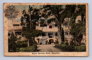 ROYAL HAWAIIAN HOTEL HONOLULU HAWAII POSTCARD (c. 1905)