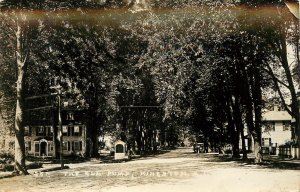RPPC Postcard Kingston RI Street Scene 1933 The Old Pump 35C