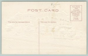 Bismark North Dakota~State Capitol~State Seal~c1910 Postcard