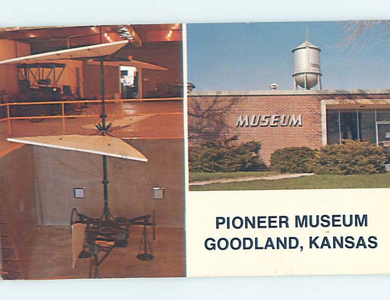 1980's PIONEER MUSEUM Goodland Near Colby Kansas KS d9746 United