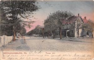 MECHANICSBURG PENNSYLVANIA TOWER HILL UDB W A HUBER POSTCARD c1906