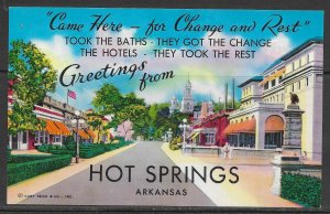 Arkansas, Hot Springs - Greetings From - [AR-032]