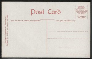 General Grant's Cabin, Fairmount Park, Philadelphia, PA, Early Postcard, Unused