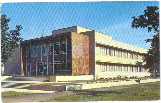 Crosby Library, Gonzaga University, Spokane, Washington, WA, Chrome