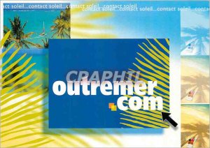 Postcard Modern Outremer.com