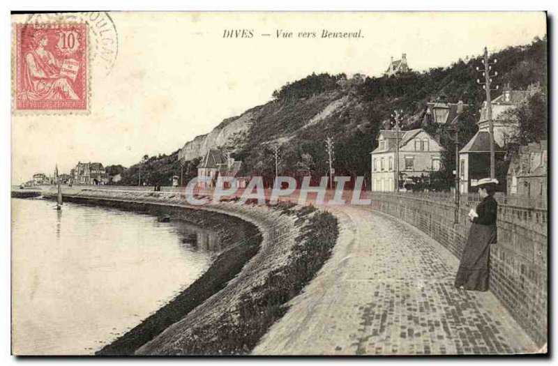 Old Postcard View Dives Towards Beuseval