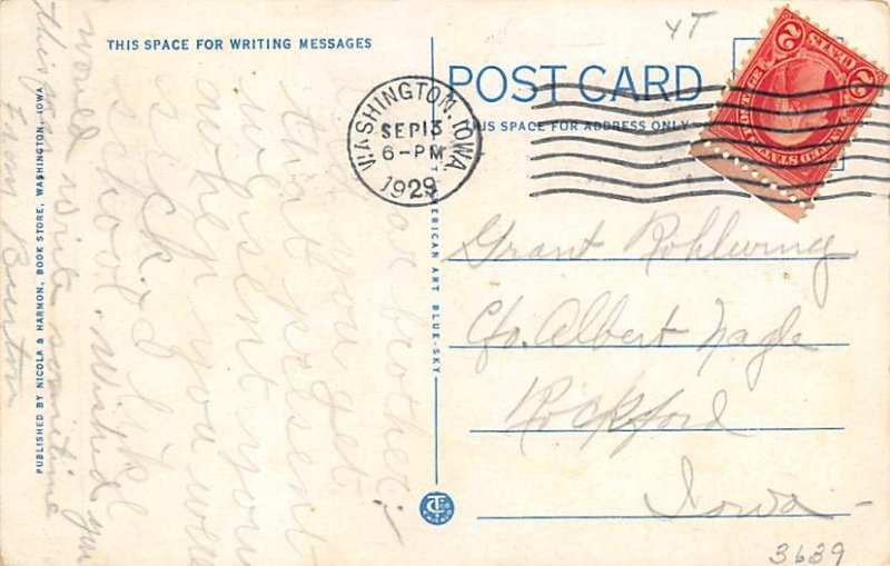 Log Cabin-Sunset Park Washington, Iowa