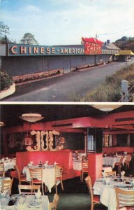 TOMMY CHEN'S CASINO Mamaroneck NY Chinese Food Roadside Restaurant 1957 Postcard