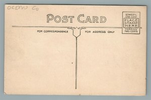 SEASIDE HEIGHTS NJ UNION CHURCH ANTIQUE POSTCARD