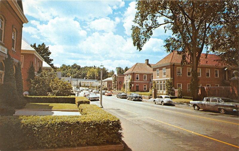 Peterborough New HampshireStreet Business SectionClassic CarsVW