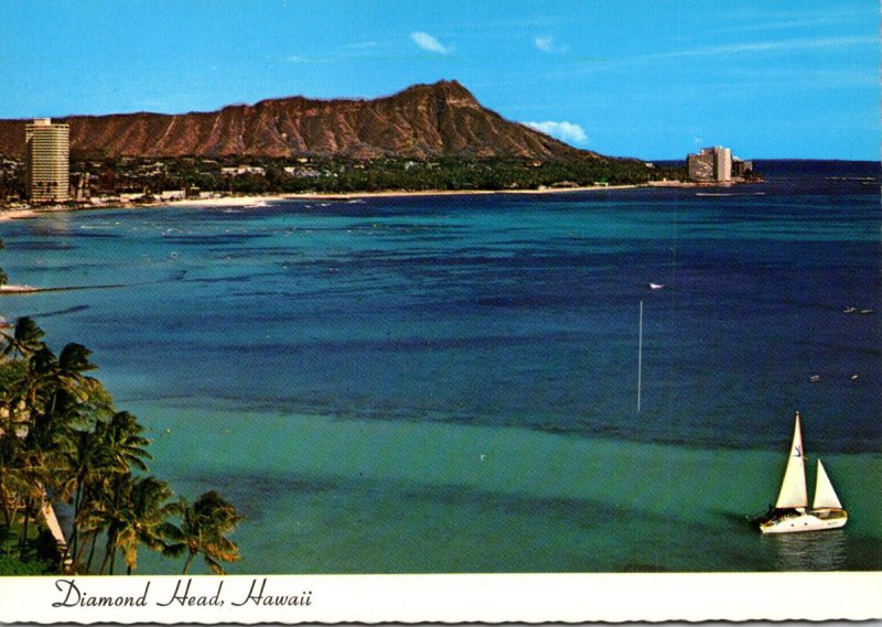 Hawaii Oahu Waiki Beach Diamond Head