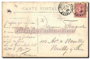 Postcard Old Houdan General view (south side)