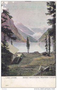 Rocky Mountains, Western Canada, LAKE LOUISE, Alberta, Canada, PU-1906