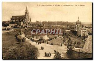 Old Postcard Bonsecours Plateau View