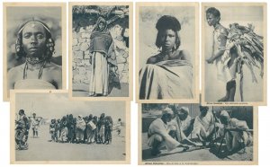 Cultures & ethnicities Oriental Africa ERITREA natives Cumana Baria Bilena types 