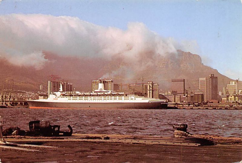Queen Elizabeth 2 Cunard Line Ship Postal Used Unknown 
