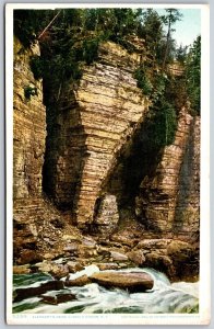 Vtg Ausable Chasm New York NY Elephant's Head 1910s Old View Postcard