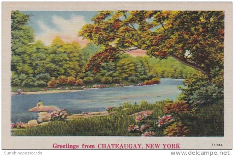 New York Greetings From Chateaugay