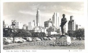 Real Photo Vista do Centro Sao Paulo Brazil Unused 