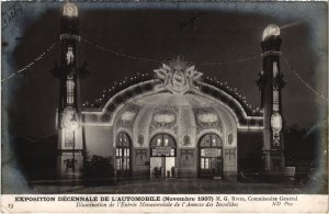 CPA PARIS EXPO de l'Automobile 1907 Annexe des Invalides (1242909)