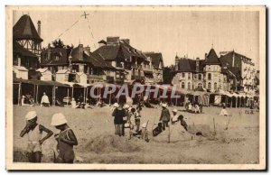 Old Postcard La Baule Beach Scenes